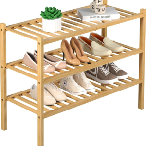 Tier, Bamboo ,Shoe, Rack ,for, Closet ,Free ,Standing ,Wood ,Shoe ,Shelf, Storage, Organizer ,for ,Entryway ,Small ,Space, Stackable