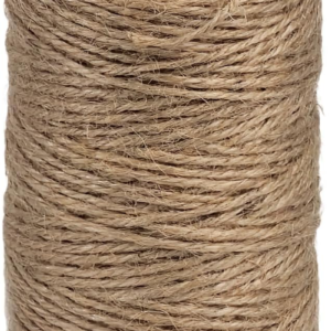 Garden Twine, Strong Natural Jute ,400 Feet, Long Brown Twine, for ,Gardening ,Tomato ,Climbing ,Plant ,Tie ,Floristry Crafts Gift Wrapping, Packing Decor