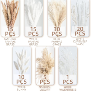 Natural Dried Pampas ,Grass ,Boho, Home Decor ,Bouquet, Phragmites Dried Flowers ,Bouquet ,for ,Wedding, Floral, Arrangements Home Decorations