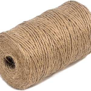 Garden Twine, Strong Natural Jute ,400 Feet, Long Brown Twine, for ,Gardening ,Tomato ,Climbing ,Plant ,Tie ,Floristry Crafts Gift Wrapping, Packing Decor