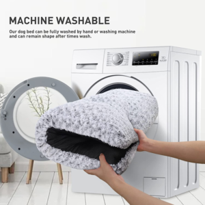 Washable Dog Bed, Deluxe Plush Dog, Crate Beds ,Fulffy, Comfy ,Kennel, Pad ,Anti Slip ,Pet ,Sleeping ,Mat, for, Large, Jumbo, Medium, Small Dogs Breeds